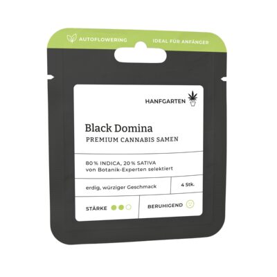 Black Domina Autoflowering - Hanfgarten
