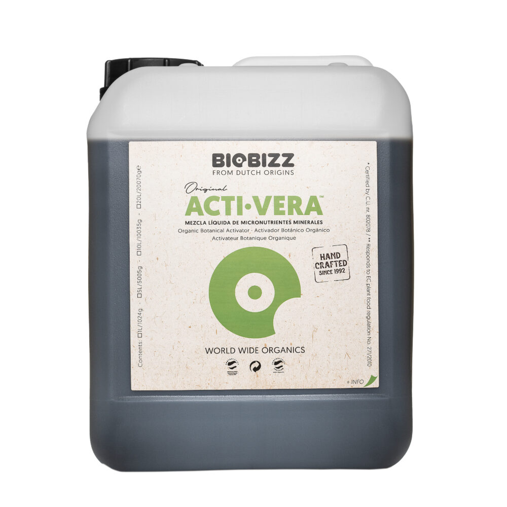 BioBizz Acti-Vera 5 L - Grow Guru
