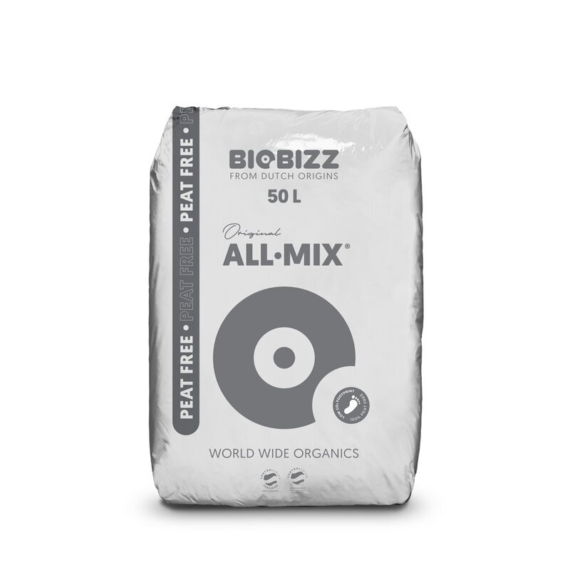 BioBizz All Mix Peat Free Erde 50L - Torffrei - Happy Grow