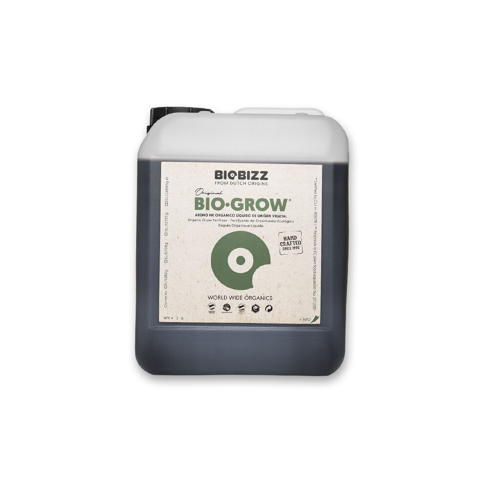 BioBizz Bio Grow Wachstumsdünger 5L - Happy Grow