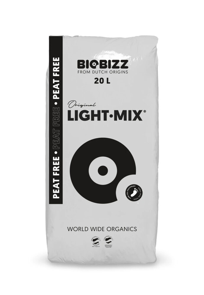 BioBizz Light Mix Peat Free Erde Torffrei 20 Liter - Grow Guru