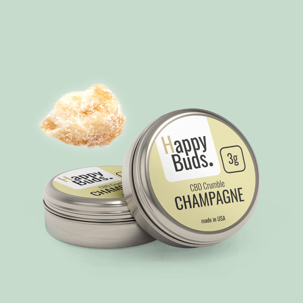 Champagne Crumble 3g - HappyBuds