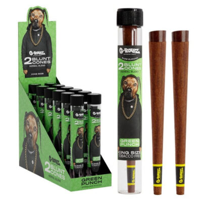 G-Rollz | Terpene Infused Kräuter Blunt Cones Green Punch - East Smoke