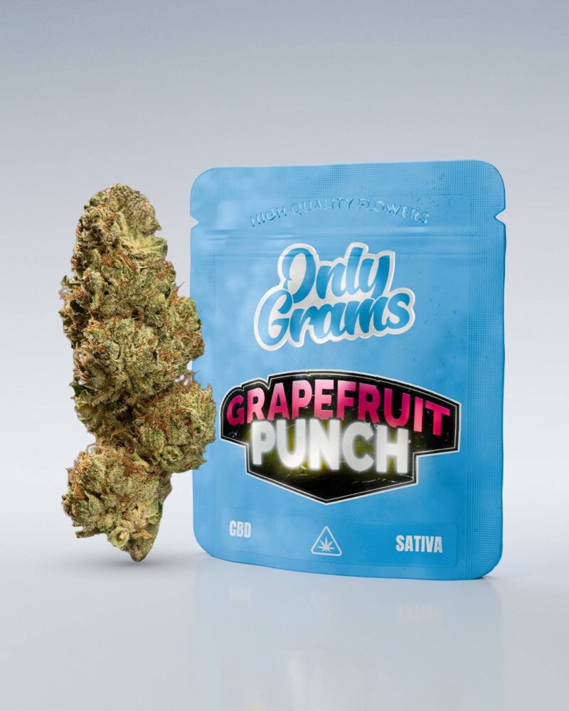 Grapefruit Punch CBD Blüte 13% - Only Grams