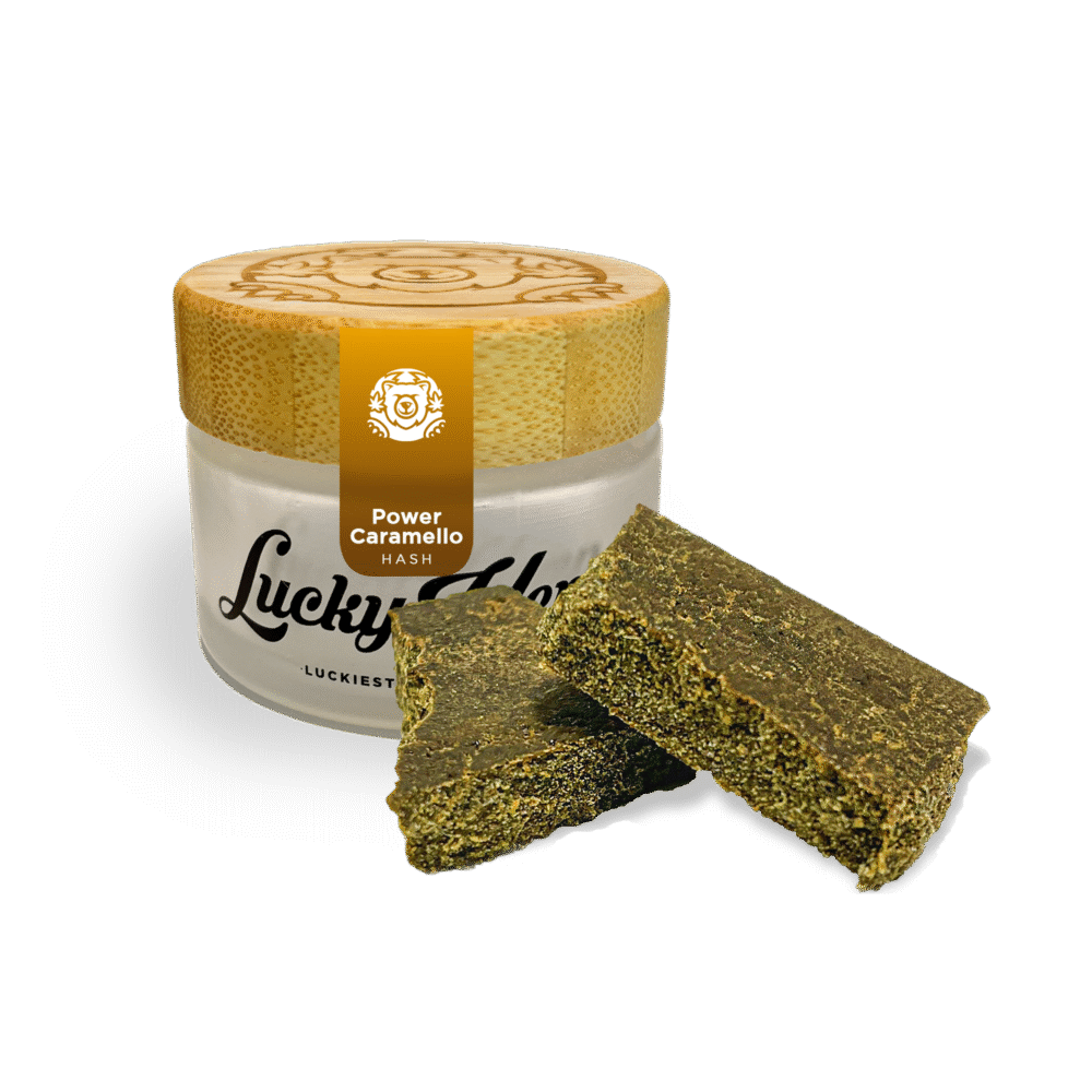 Power Caramello 47% CBD Glas - Lucky Hemp