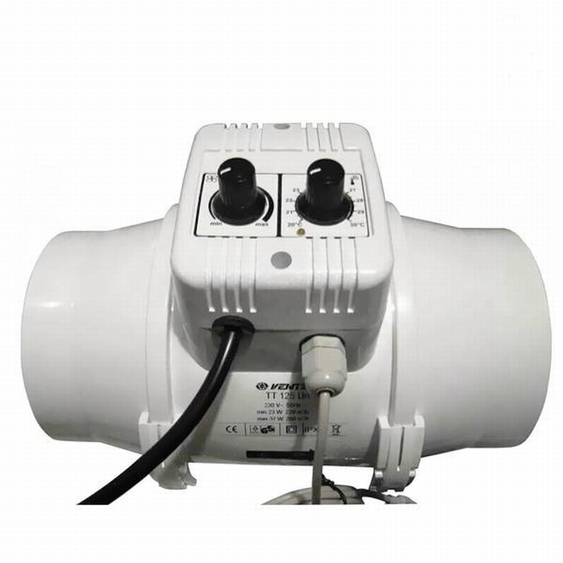 Vents TT 100 UnR1 Ventilator 187m³/h mit Fancontroller - Happy Grow