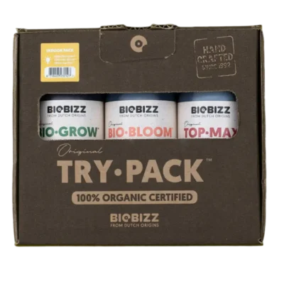 BioBizz TRY PACK Indoor 100% organisches Düngerset - Hanfjack