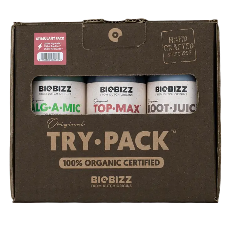 BioBizz TRY PACK Stimulant 100% organisches Düngerset - Hanfjack
