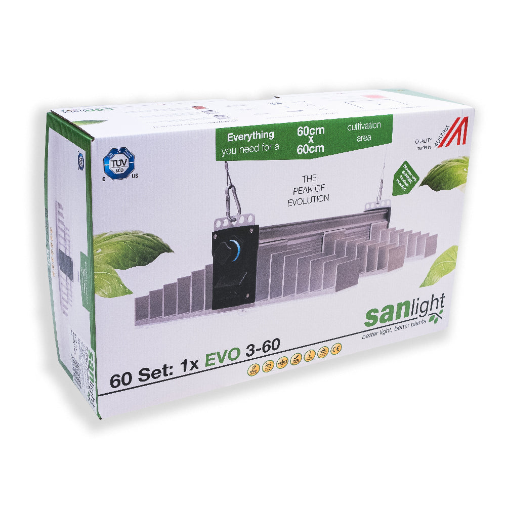 SANlight EVO Set 60x60cm 1.5 EU 200 W - Bushdoctor